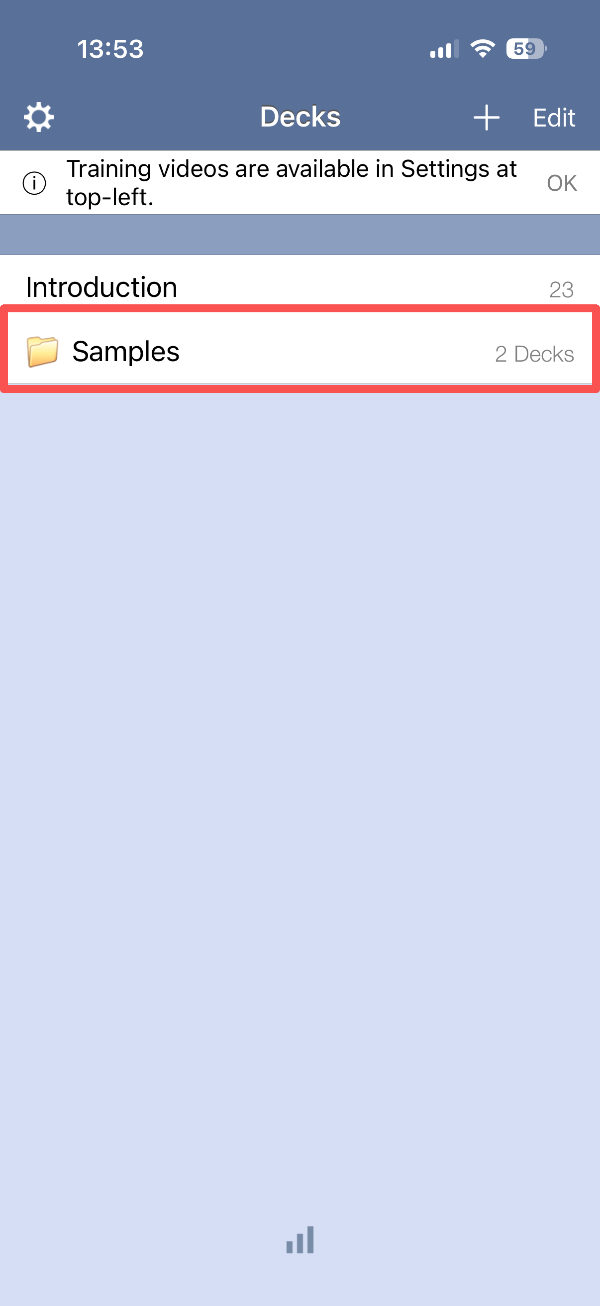 Select a Folder